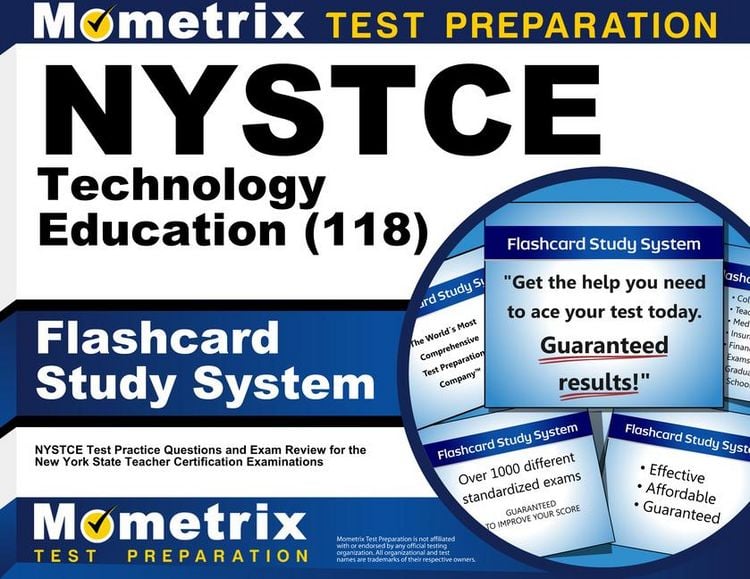 Produktbild: NYSTCE Technology Education (118) Flashcard Study System
