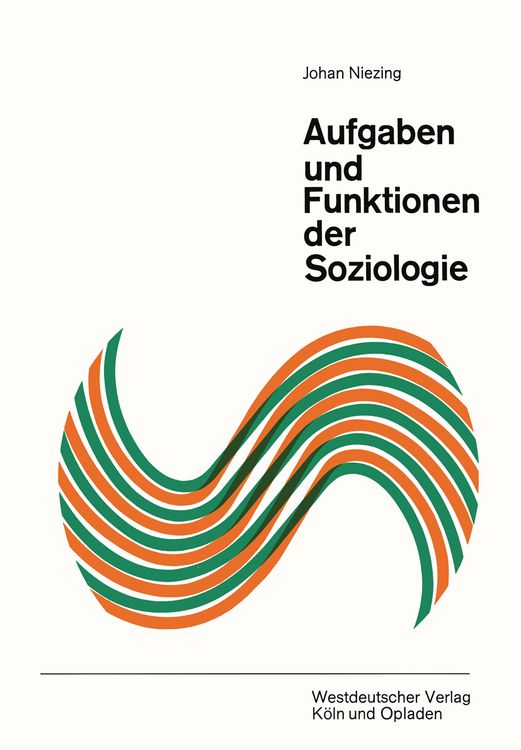 Produktbild: Aufgaben und Funktionen der Soziologie