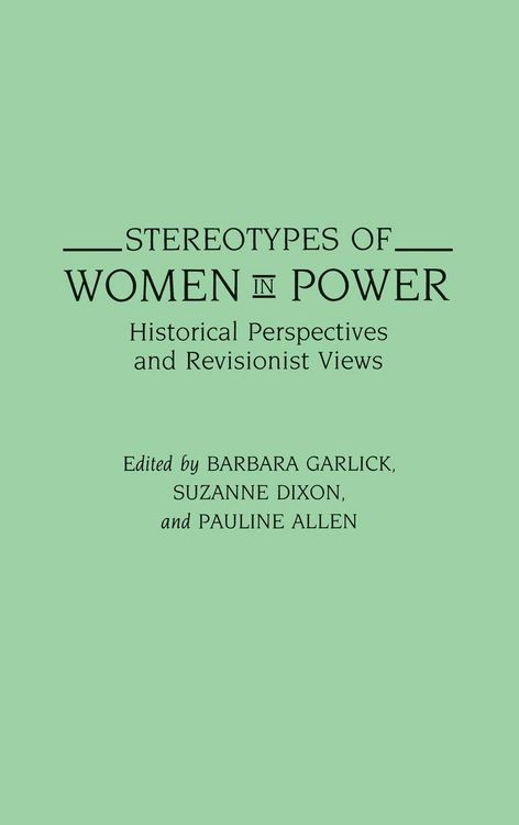 Produktbild: Stereotypes of Women in Power
