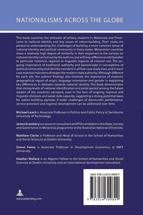Produktbild: Attitudes to National Identity in Melanesia and Timor-Leste