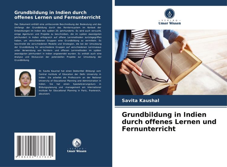 Produktbild: Grundbildung in Indien durch offenes Lernen und Fernunterricht