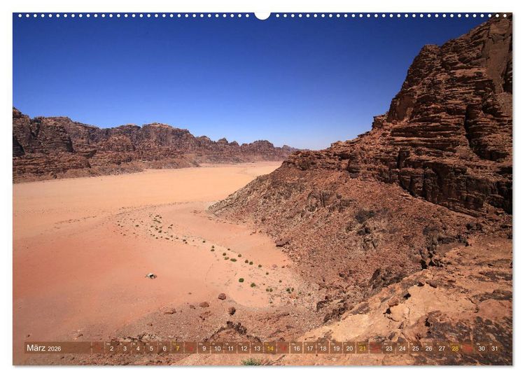 Produktbild: Jordanien - Ein Land der Superlative (Wandkalender 2026 DIN A2 quer), CALVENDO Monatskalender