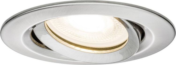 Produktbild: Paulmann Nova Bad-Einbauleuchte LED GU10 7W IP65 Eisen (geb&uuml;rstet)
