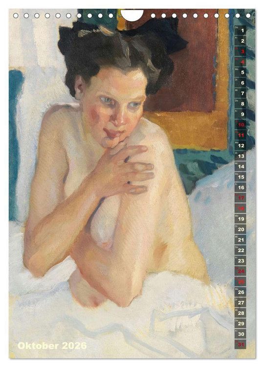Produktbild: Leo Putz - Die Kunst der Sinnlichkeit (Wandkalender 2026 DIN A4 hoch), CALVENDO Monatskalender