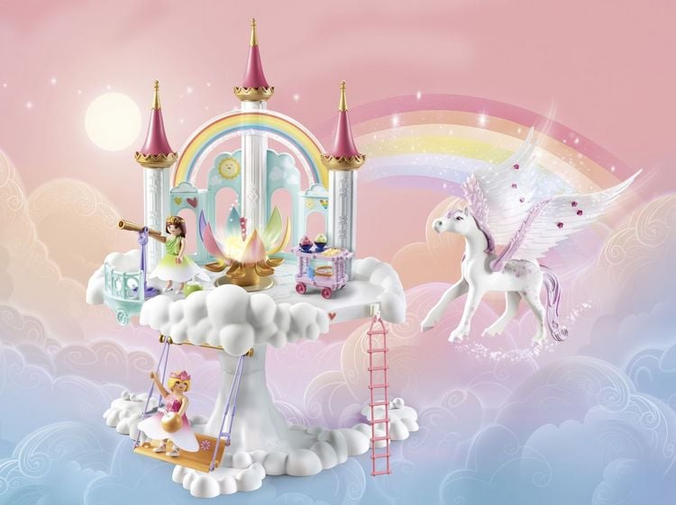 PLAYMOBIL 71359 - Princess Magic - Himmlisches Regenbogenschloss