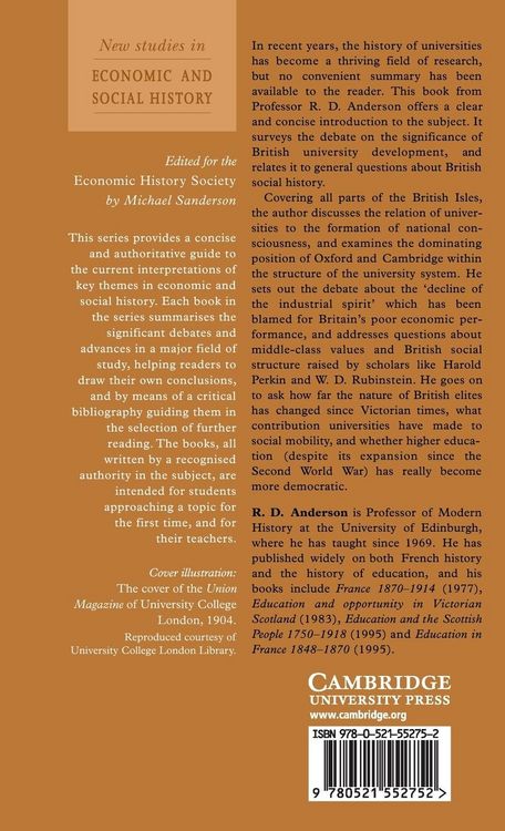 Produktbild: Universities and Elites in Britain since 1800