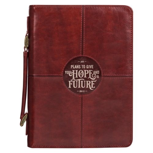 Produktbild: Hope and a Future Chestnut Brown Faux Leather