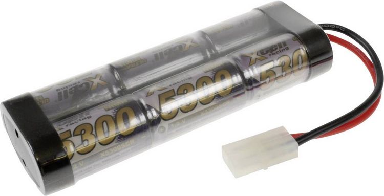 Produktbild: XCell Modellbau-Akkupack (NiMh) 7.2V 5300 mAh Zellen-Zahl: 6 Tamiya