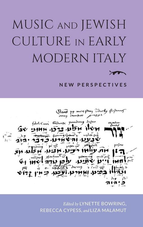 Produktbild: Music and Jewish Culture in Early Modern Italy