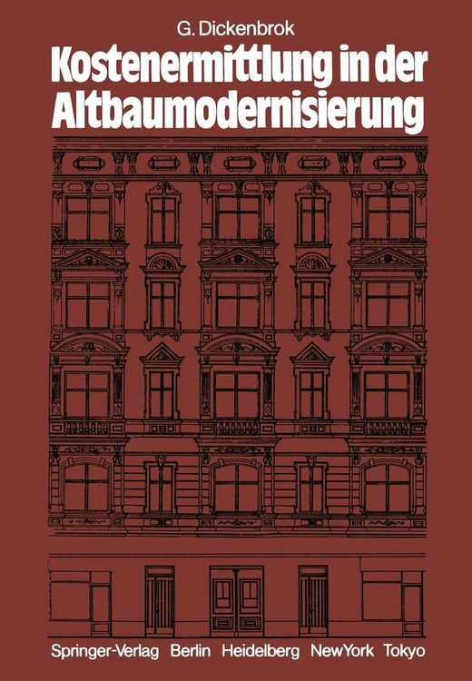 Produktbild: Kostenermittlung in der Altbaumodernisierung