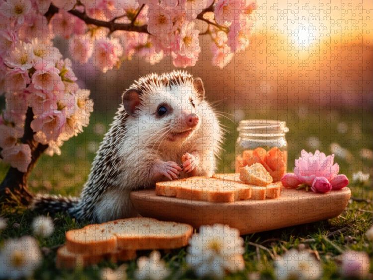 Produktbild: CALVENDO Puzzle Endlich Fr&uuml;hling | 1000 Teile Lege-Gr&ouml;&szlig;e 64x48cm Foto-Puzzle f&uuml;r gl&uuml;ckliche Stunden
