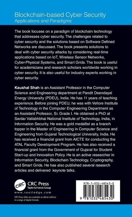 Produktbild: Blockchain-based Cyber Security