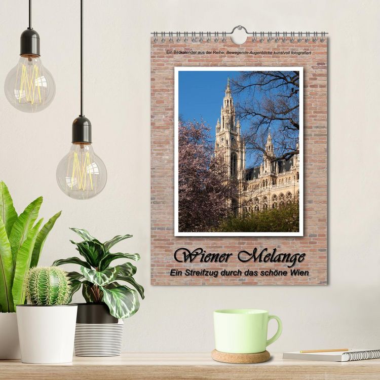 Produktbild: Wiener Melange - Ein Streifzug durch das sch&ouml;ne Wien (Wandkalender 2026 DIN A4 hoch), CALVENDO Monatskalender