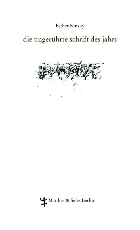 Produktbild: die unger&uuml;hrte schrift des jahrs