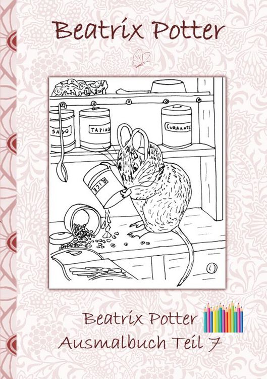 Produktbild: Beatrix Potter Ausmalbuch Teil 7 ( Peter Hase )