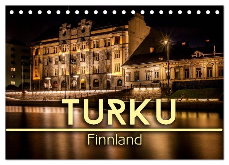 Produktbild: Turku / Finnland (Tischkalender 2026 DIN A5 quer), CALVENDO Monatskalender