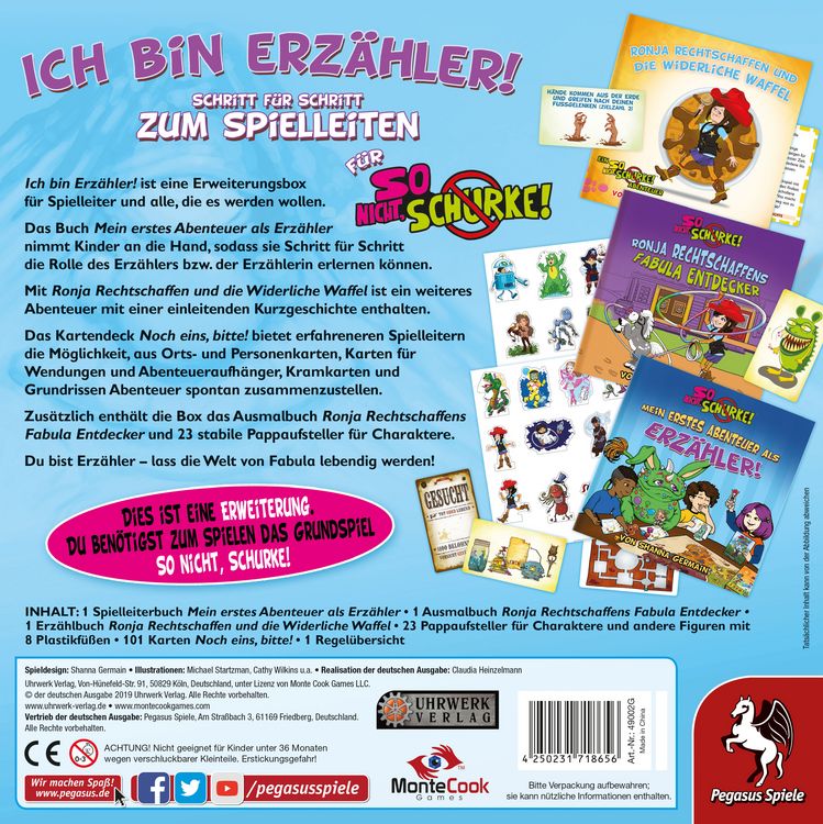 Produktbild: So nicht, Schurke! - Ich bin Erz&auml;hler! (Erweiterung)