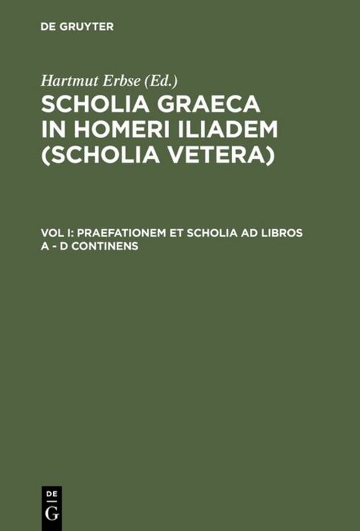 Produktbild: Praefationem et scholia ad libros A - D continens