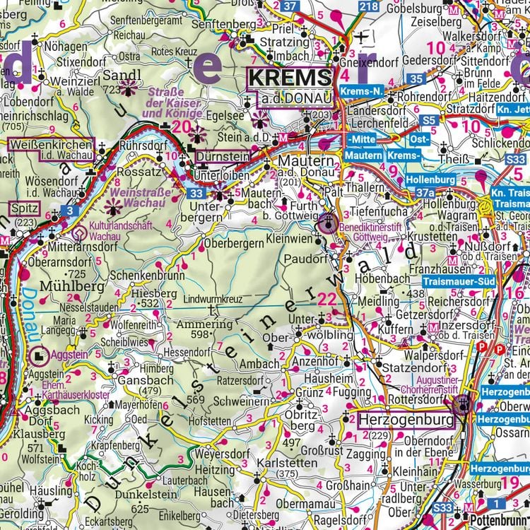 Produktbild: freytag & berndt Stra&szlig;enkarte &Ouml;sterreich 1:300.000