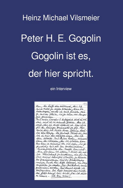 Produktbild: HAMCHA art integration - Menschen im Gespr&auml;ch / Peter H. E. Gogolin Gogolin ist es, der hier spricht.