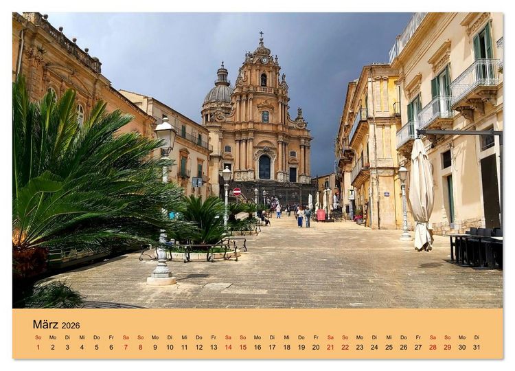 Produktbild: Sizilien und die Liparischen Inseln (hochwertiger Premium Wandkalender 2026 DIN A2 quer), Kunstdruck in Hochglanz