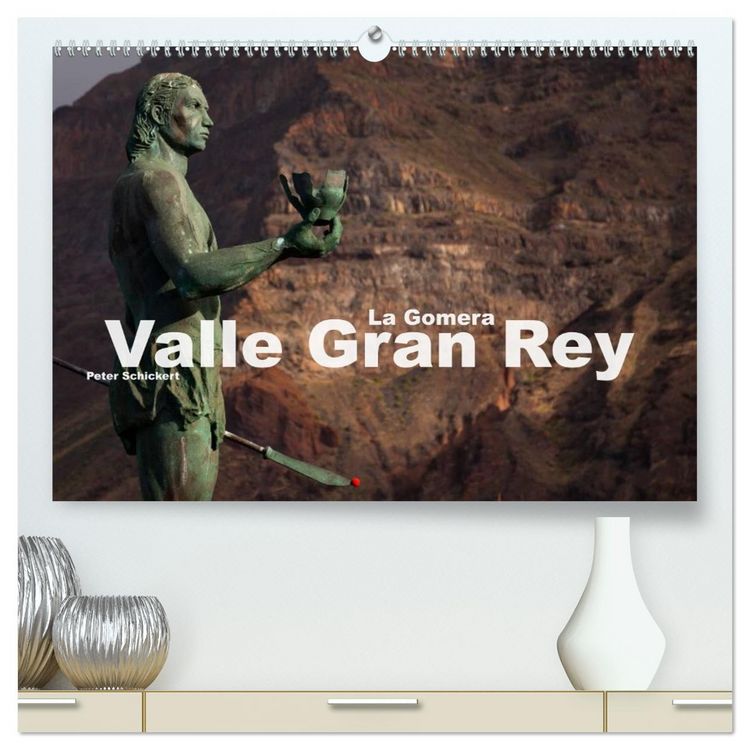 Produktbild: La Gomera - Valle Gran Rey (hochwertiger Premium Wandkalender 2026 DIN A2 quer), Kunstdruck in Hochglanz