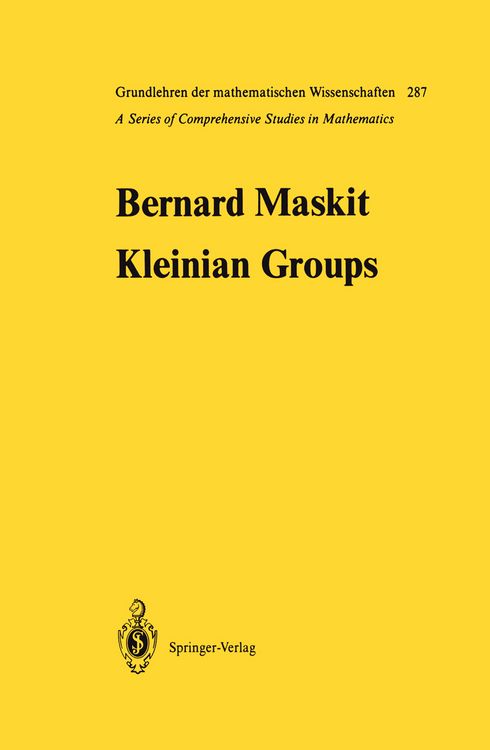 Produktbild: Kleinian Groups