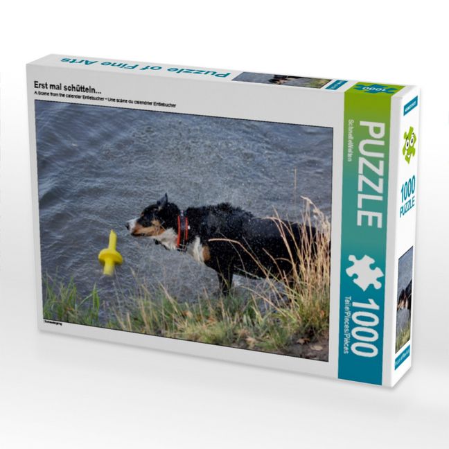 Produktbild: CALVENDO Puzzle Erst mal sch&uuml;tteln... | 1000 Teile Lege-Gr&ouml;&szlig;e 64x48cm Foto-Puzzle f&uuml;r gl&uuml;ckliche Stunden