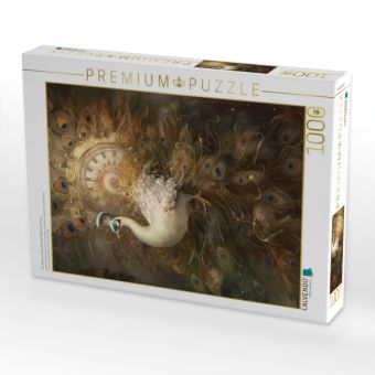 Produktbild: CALVENDO Puzzle Ein Motiv aus dem Kalender Malerische Pfaue | 1000 Teile Lege-Gr&ouml;&szlig;e 64x48cm Foto-Puzzle f&uuml;r gl&uuml;ckliche Stunden