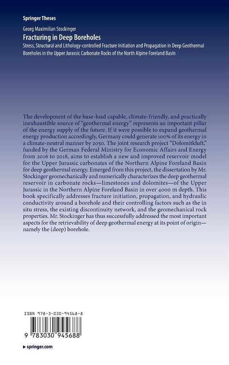Produktbild: Fracturing in Deep Boreholes