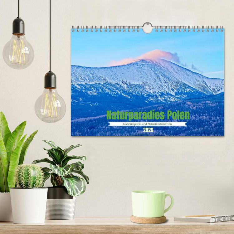 Produktbild: Naturparadies Polen (Wandkalender 2026 DIN A4 quer), CALVENDO Monatskalender