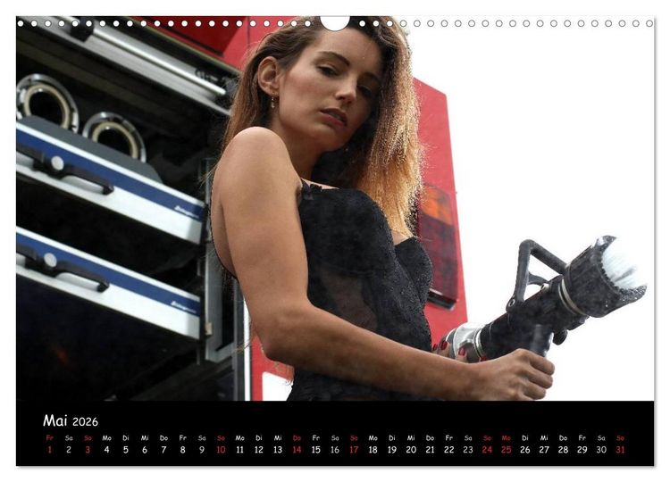 Produktbild: Feuerwehrkalender II &ndash; Erotische Fotografien von Thomas Siepmann (Wandkalender 2026 DIN A3 quer), CALVENDO Monatskalender