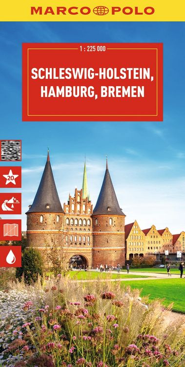 Produktbild: MARCO POLO Reisekarte Deutschland 01 Schleswig-Holstein 1:225.000