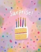 Produktbild: Love Muchly Greeting Cards: Belated Birthday - Surprise! (Pack of 6)