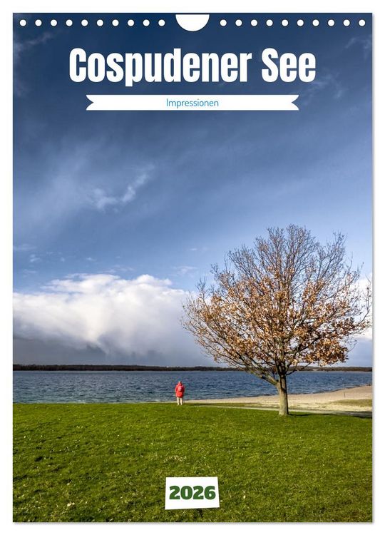 Produktbild: Cospudener See (Wandkalender 2026 DIN A4 hoch), CALVENDO Monatskalender
