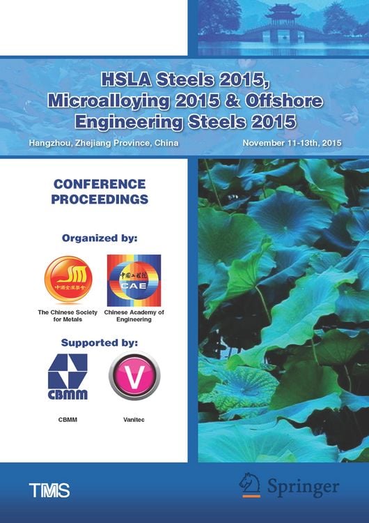 Produktbild: HSLA Steels 2015, Microalloying 2015 & Offshore Engineering Steels 2015