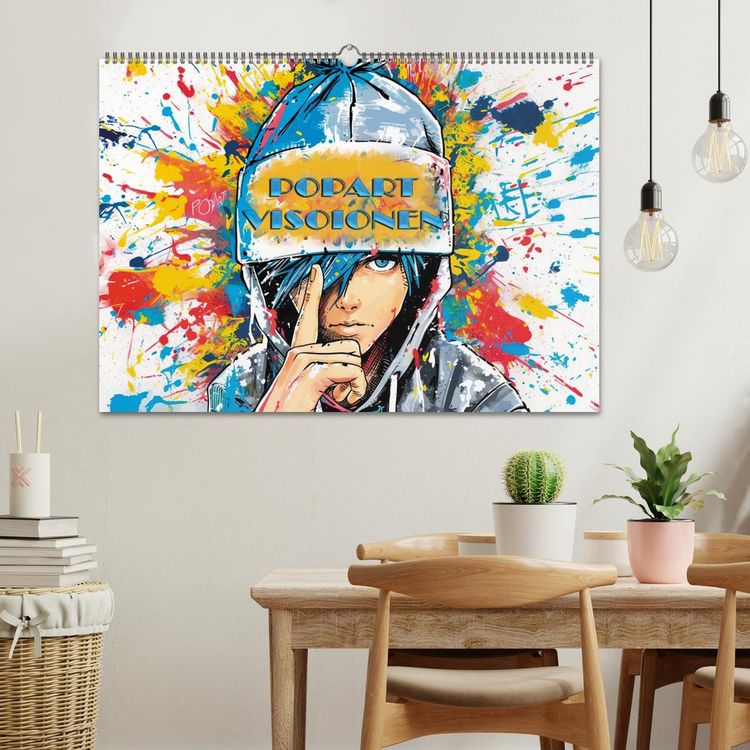 Produktbild: Popart Visionen (Wandkalender 2027 DIN A2 quer), CALVENDO Monatskalender