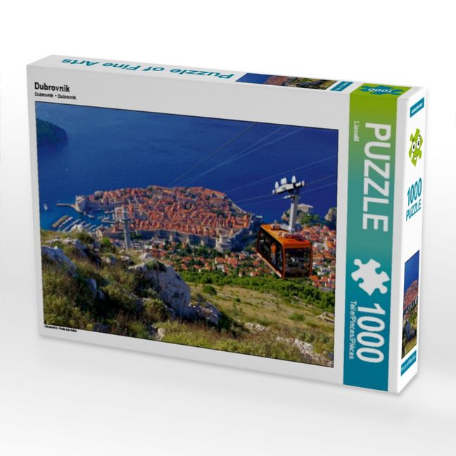 Produktbild: CALVENDO Puzzle Dubrovnik | 1000 Teile Lege-Gr&ouml;&szlig;e 64x48cm Foto-Puzzle f&uuml;r gl&uuml;ckliche Stunden