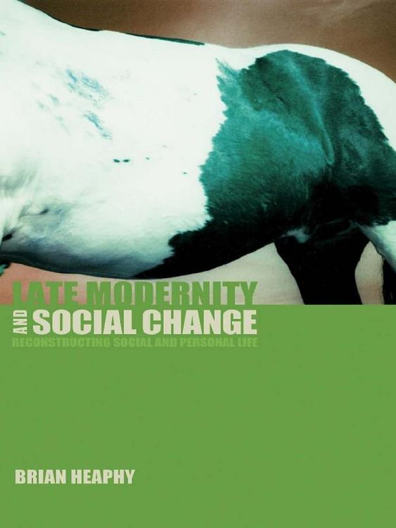 Produktbild: Late Modernity and Social Change