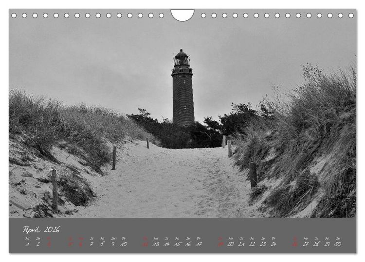 Produktbild: Wege zum Meer (Wandkalender 2026 DIN A4 quer), CALVENDO Monatskalender