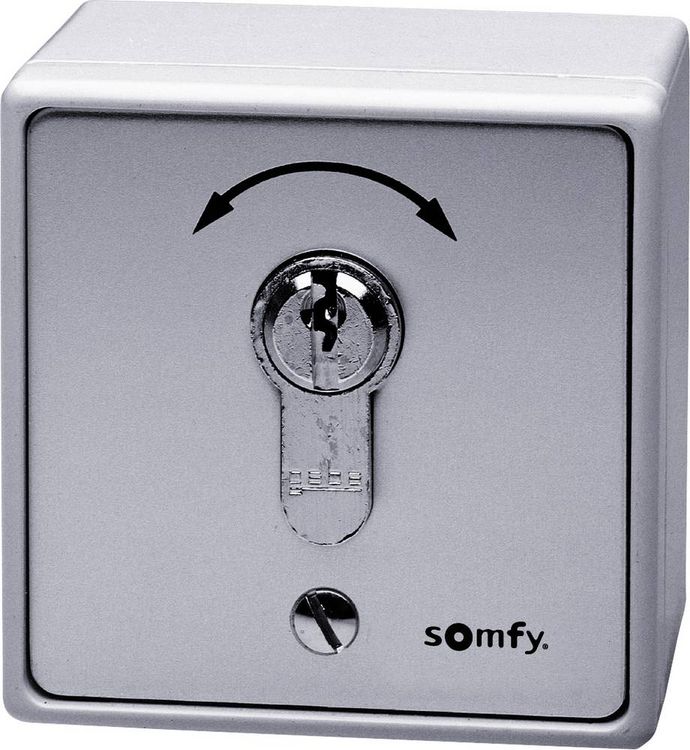 Produktbild: Somfy 1871148 Torantrieb Schl&uuml;sseltaster Unterputz, Aufputz