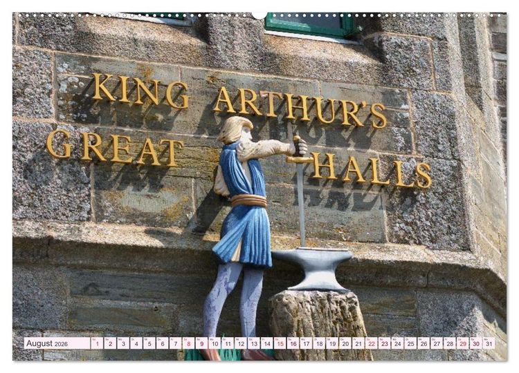 Produktbild: Cornwall im Fr&uuml;hling (Wandkalender 2026 DIN A2 quer), CALVENDO Monatskalender