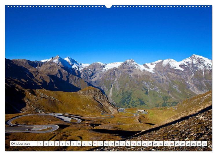 Produktbild: Ausflugsziele im Land Salzburg (Wandkalender 2026 DIN A2 quer), CALVENDO Monatskalender