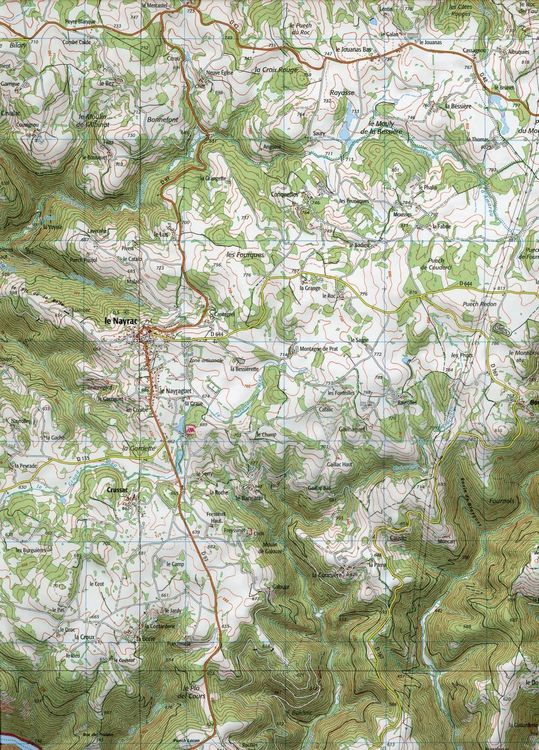 Produktbild: Espalion Estaing 1:25 000
