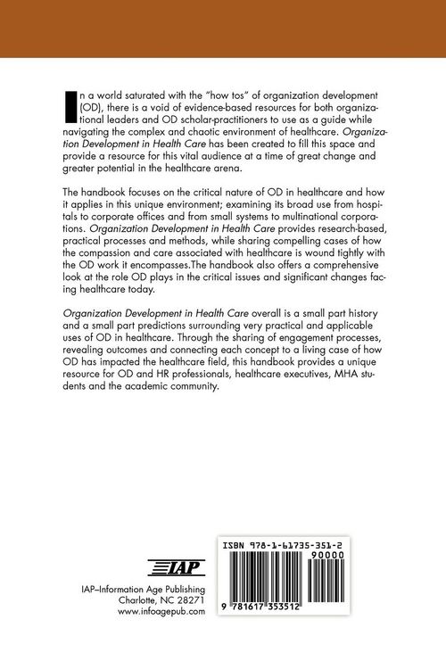 Produktbild: Organization Development in Healthcare