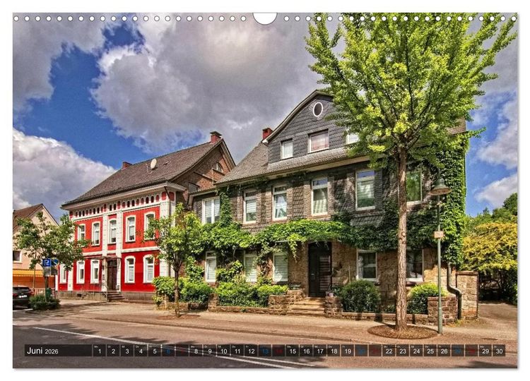 Produktbild: Stadtansichten Overath - Die charmante Stadt an Agger und S&uuml;lz (Wandkalender 2026 DIN A3 quer), CALVENDO Monatskalender