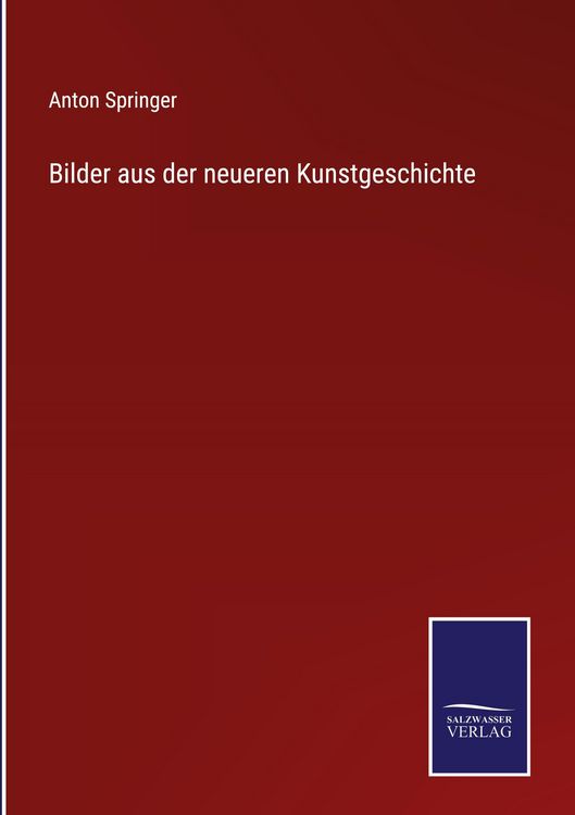 Produktbild: Bilder aus der neueren Kunstgeschichte