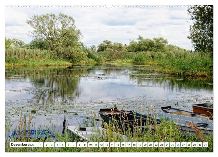 Produktbild: Ein Sommer im Havelland - Spaziergang entlang am Havelradweg (hochwertiger Premium Wandkalender 2026 DIN A2 quer), Kunstdruck in Hochglanz