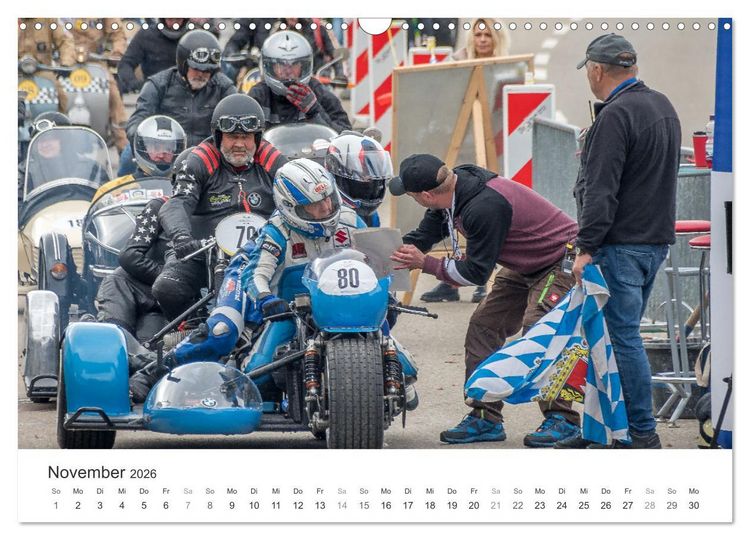 Produktbild: Motorradgespanne am Jochpass (Wandkalender 2026 DIN A3 quer), CALVENDO Monatskalender