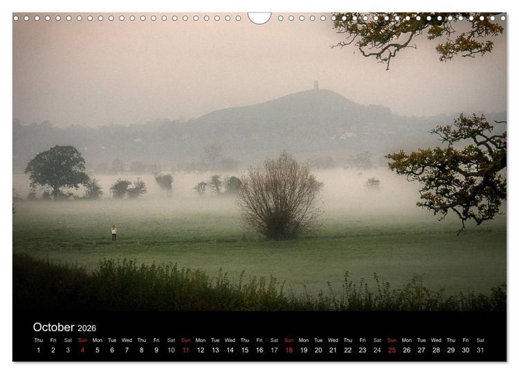 Produktbild: Glastonbury Tor (Wall Calendar 2026 DIN A3 landscape), CALVENDO 12 Month Wall Calendar